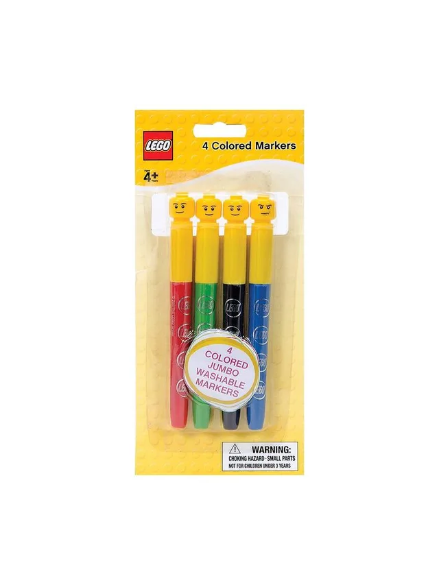 LEGO MARKERS-1 4 Coloured Markers