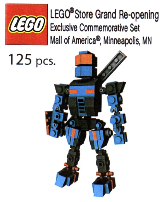 LEGO MINNEAPOLIS-2 LEGO Store Grand Re-opening Exclusive Set, Mall of America, Bloomington, MN