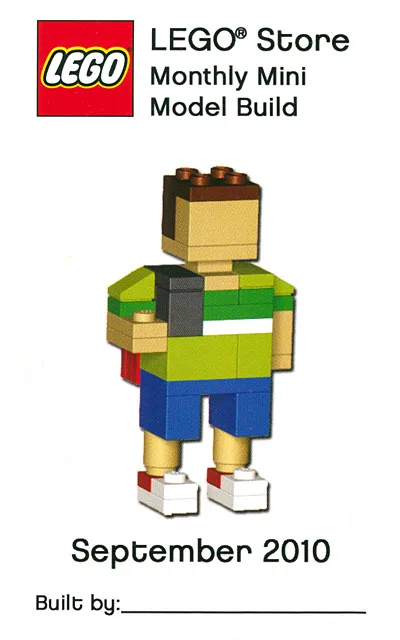 LEGO MMMB028-1 Boy with Backpack