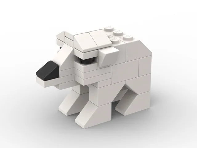LEGO MMMB033-1 Polar Bear
