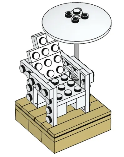 LEGO MMMB040-1 Chair