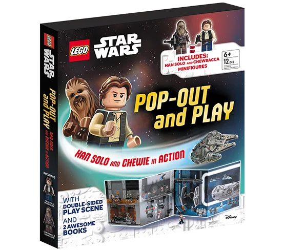 LEGO NLB6301-1 Star Wars: Pop-Out and Play: Han Solo and Chewie in Action