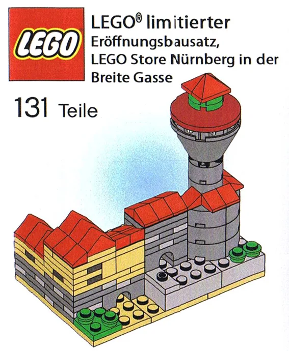 LEGO NUREMBERG-1 LEGO Store Grand Opening Exclusive Set, Nuremberg (Nürnberg), Germany