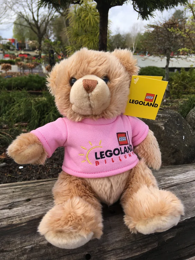 LEGO PLUSH-1 LEGOLAND Billund Teddy Bear (All Colors)