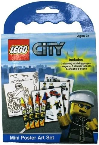 LEGO POSTER-1 City Police Mini Poster Art Set