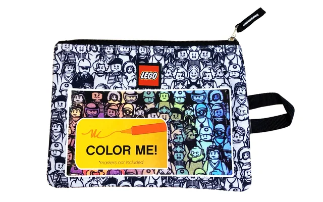 LEGO POUCH-3 Minifigure Color Me Crowd Pencil Pouch