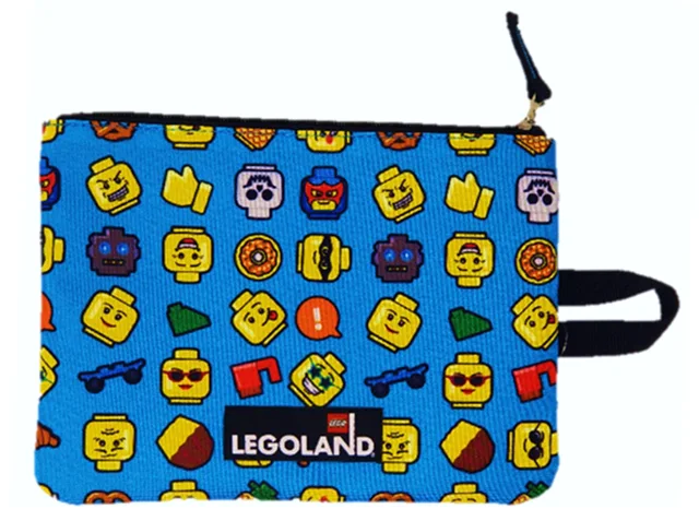LEGO POUCH-4 Minifigure Emoji Pouch (Blue)