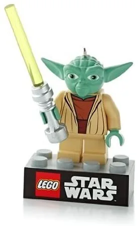 LEGO QXI2245-1 Hallmark Keepsake Christmas Tree Ornament - Star Wars Yoda