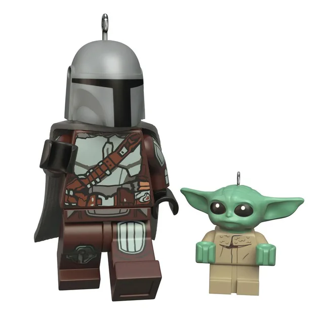 LEGO QXI7079-1 Hallmark Keepsake Christmas Tree Ornament - Star Wars The Mandalorian and Grogu