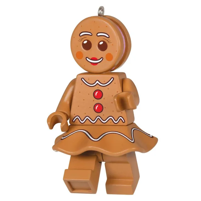 LEGO QXI7329-1 Hallmark Keepsake Christmas Tree Ornament - Gingerbread Woman