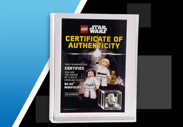LEGO R2D2-1 Sterling Silver R2-D2