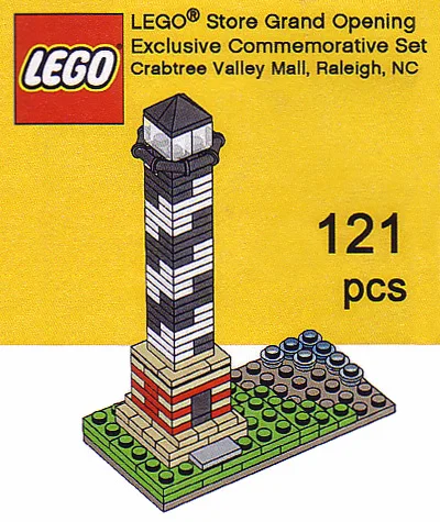 LEGO RALEIGH-1 LEGO Store Grand Opening Exclusive Set, Crabtree Valley Mall, Raleigh, NC