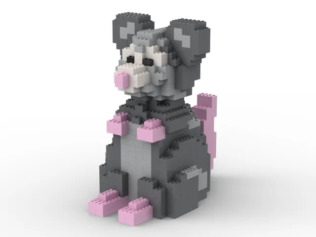 LEGO RAT-1 Easy Build Building Happening Rat