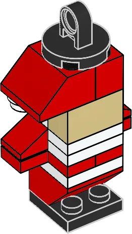 LEGO SANTAORNAMENT-1 Santa