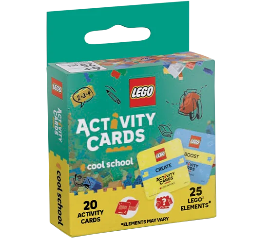 LEGO SCP6607-1 Activity Cards: Cool School
