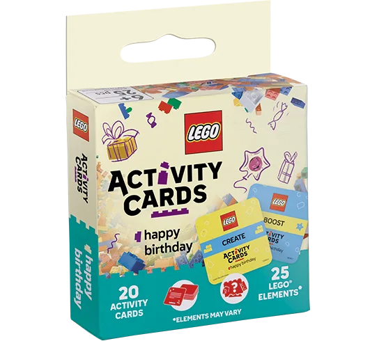 LEGO SCP6609-1 Activity Cards: Happy Birthday