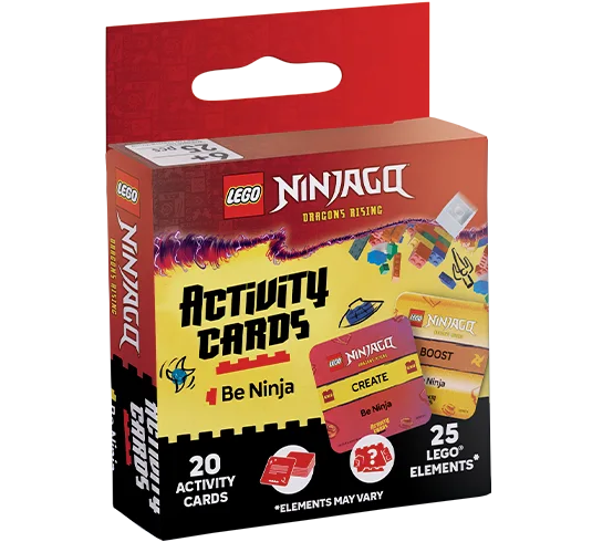 LEGO SCP6701-1 Ninjago: Dragons Rising: Activity Cards: Be Ninja