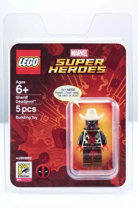 LEGO SDCC2018-1 Sheriff Deadpool