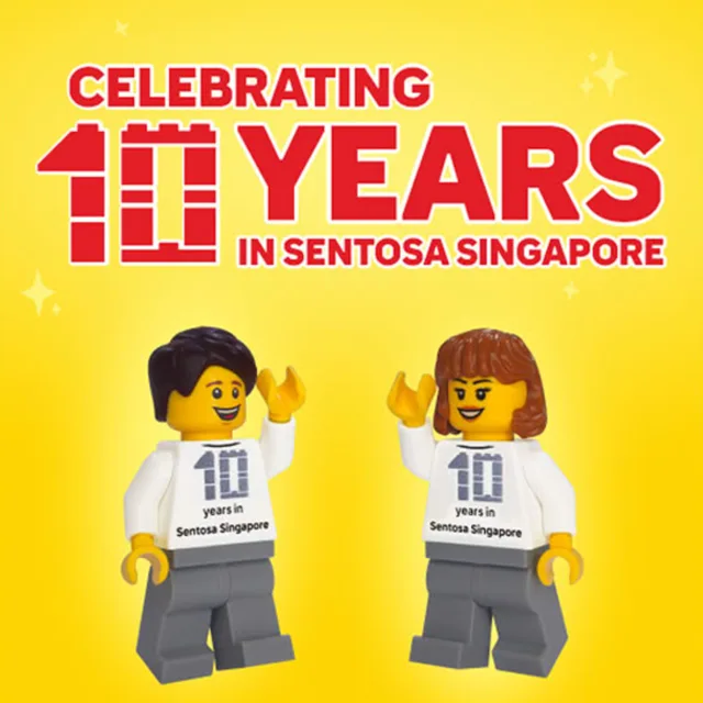 LEGO SENTOSA-1 Celebrating 10 Years at Sentosa Singapore