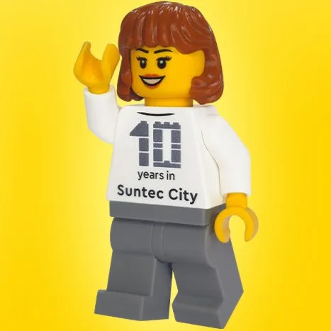 LEGO SUNTEC-2 Celebrating 10 Years at Suntec City - Female Minifigure