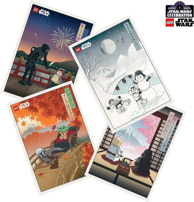 LEGO SWC2025ART-1 Star Wars Celebration Japan 2025 Art Prints