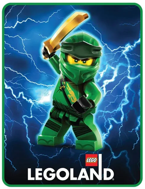 LEGO THROW-11 LEGOLAND Lloyd Free Energy Throw