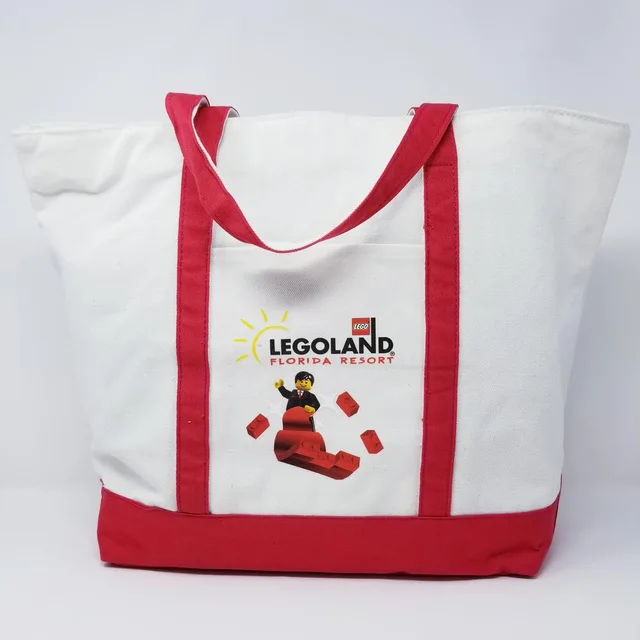 LEGO TOTEBAG-2 LEGOLAND Florida VIP Canvas Tote Bag