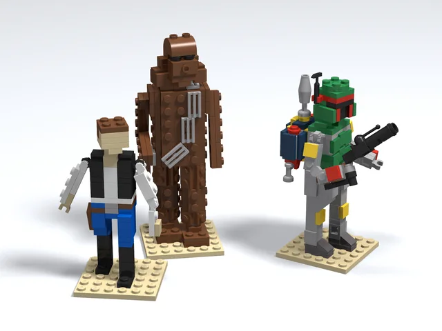 LEGO TOYFAIR2011-1 Star Wars Miniland Figures (Toy Fair 2011 Collector's Party)