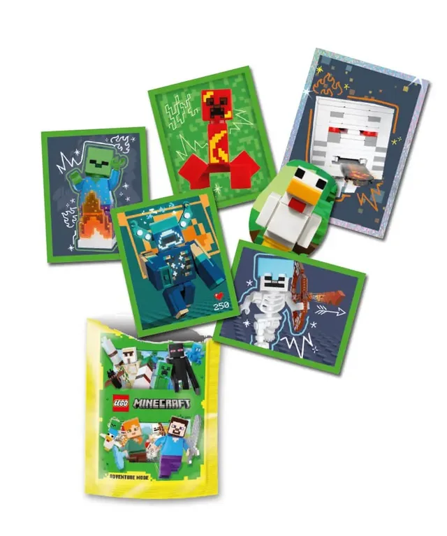 LEGO TRADINGCARD-17 Minecraft Sticker Collection: Adventure Mode