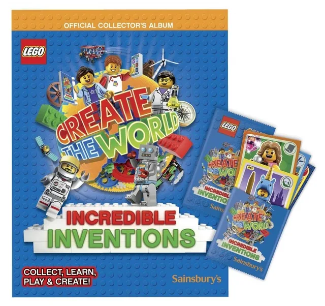 LEGO TRADINGCARD-2 Create the World Trading Cards: Incredible Inventions