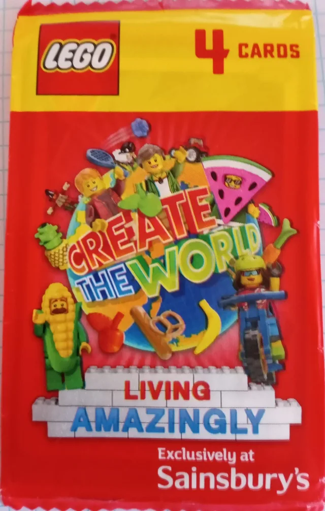 LEGO TRADINGCARD-3 Create the World Trading Cards: Living Amazingly