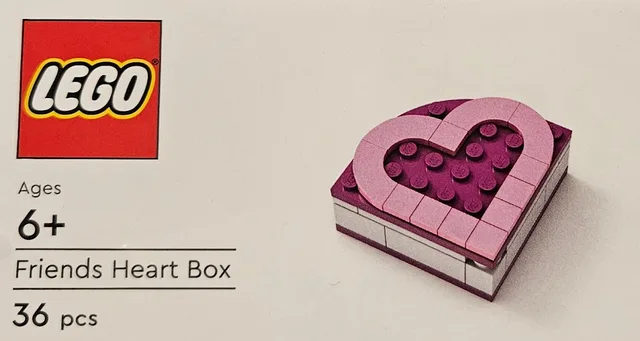 LEGO TRUHEARTBOX-1 Friends Heart Box