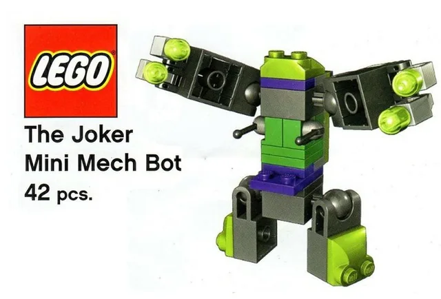 LEGO TRUJOKERMECH-1 The Joker Mini Mech Bot