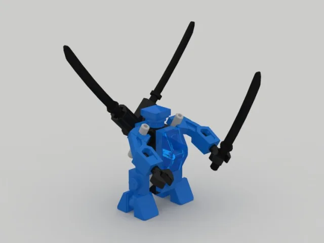 LEGO TRUNINJAGO-2 Micro Electromech Robot