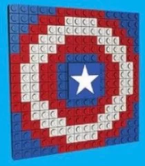 LEGO TRUSHIELD-3 Captain America's Shield