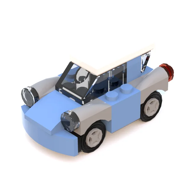 LEGO TRUWEASLEYCAR-1 Mini Flying Ford Anglia