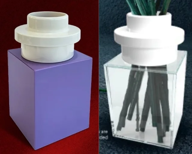 LEGO VASE-1 Brick 1 x 1 Vase (All Colors)