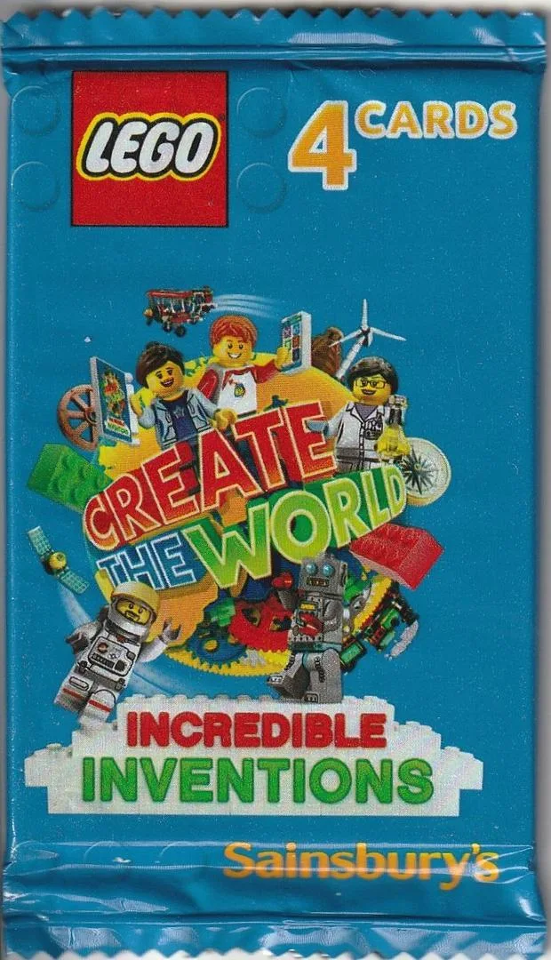 LEGO VV1167-1 Create the World Trading Cards: Incredible Inventions - Random Pack
