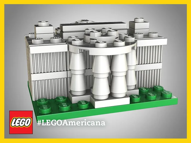 LEGO WHITEHOUSE-1 White House